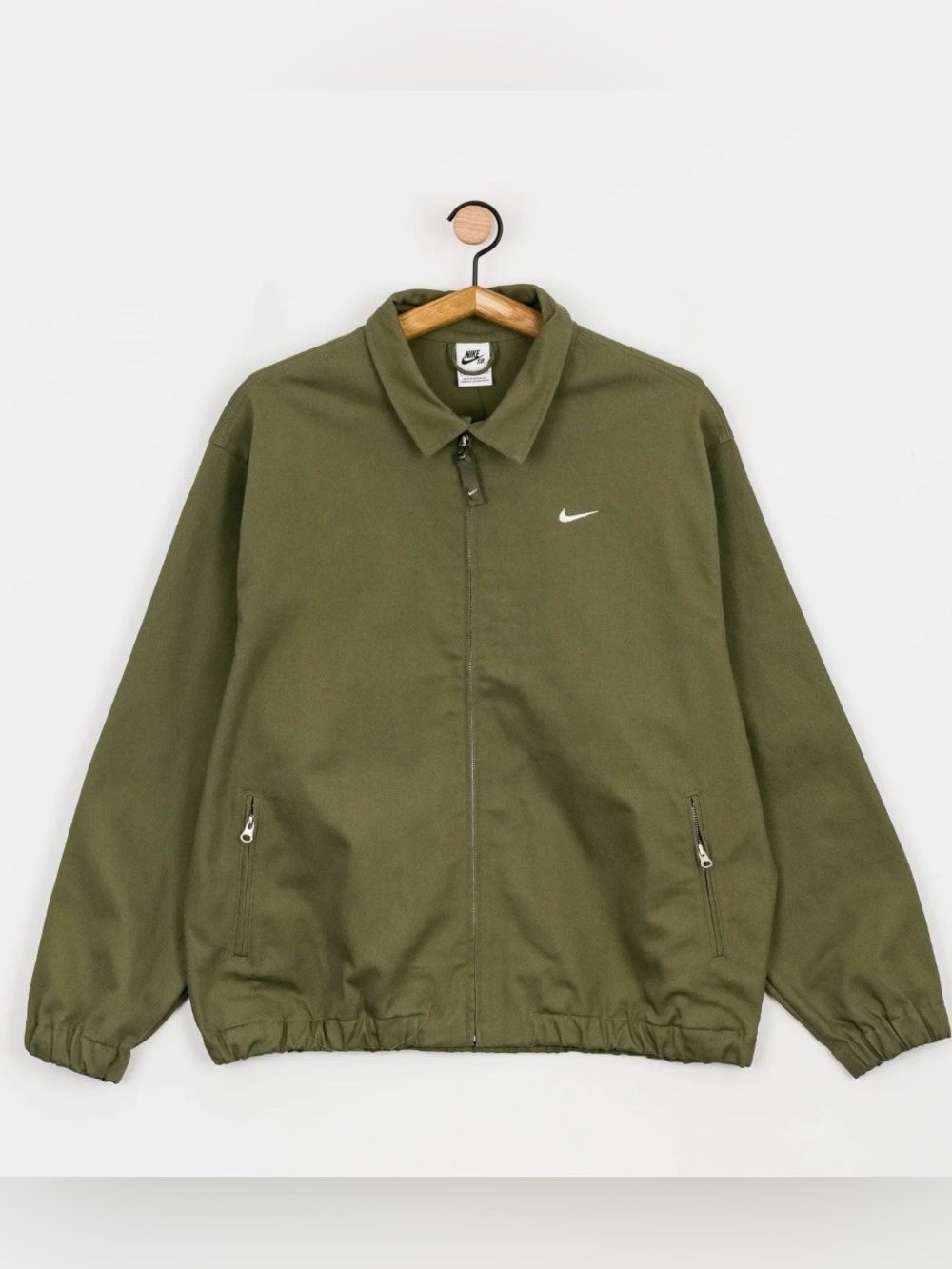 Nike SB Lightweight Olive Green Skate Jacket NEW with tags (DQ6331-222) Size XL